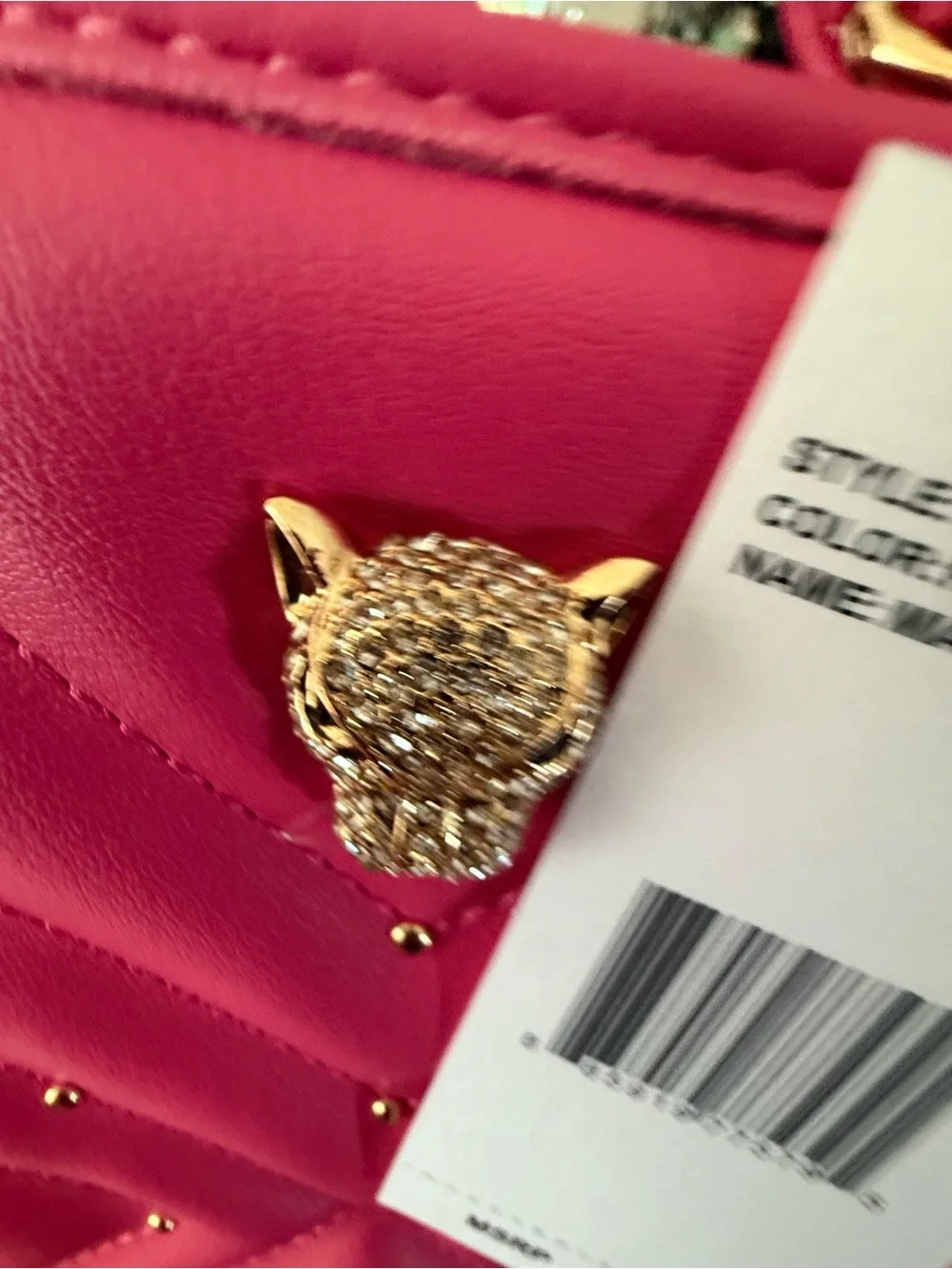 Jessica Simpson Pink Quilted Top-Handle Satchel - Brand New